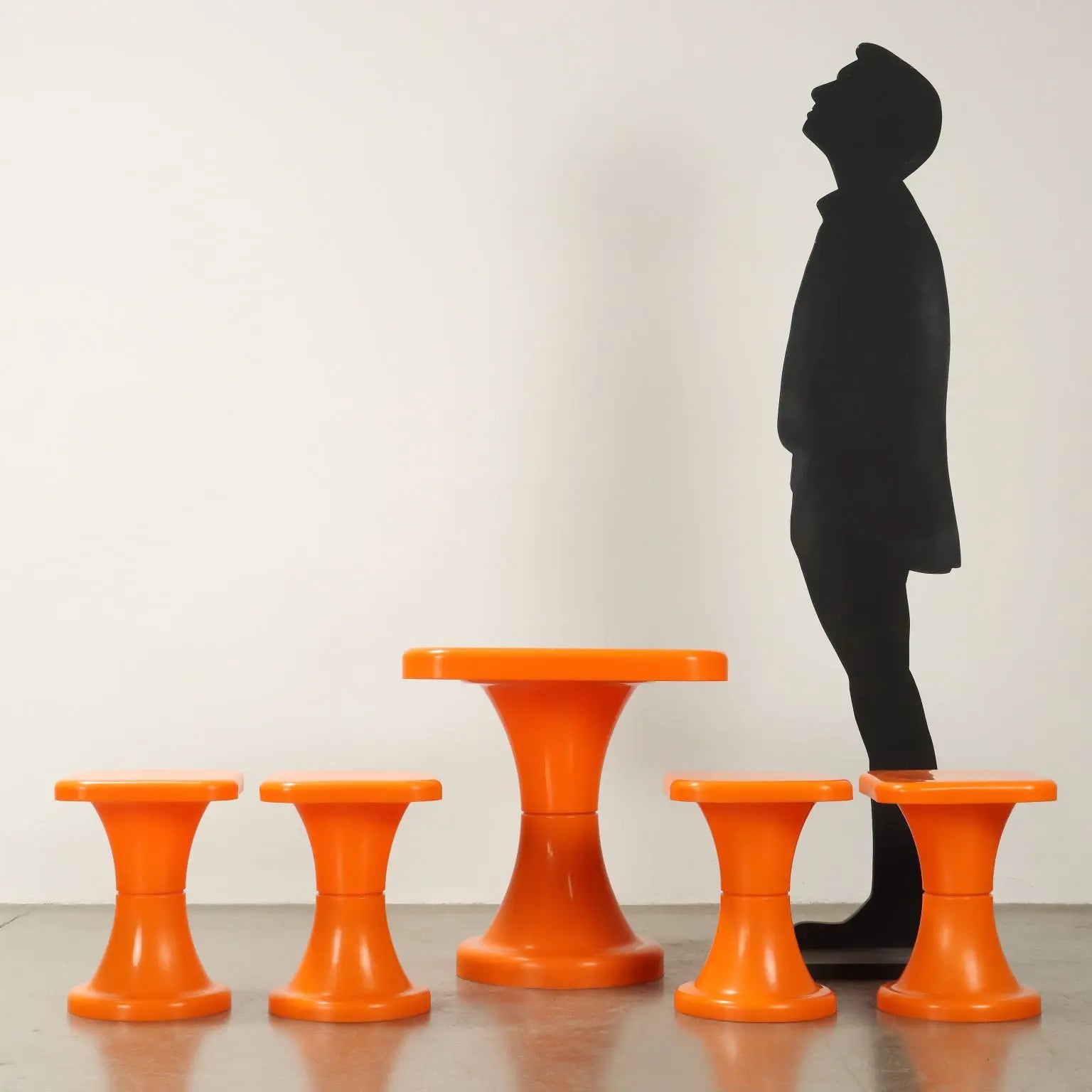 Vintage Coffee Tables Plastic Various Dimensions Italy 1970s | Modernism | Tables