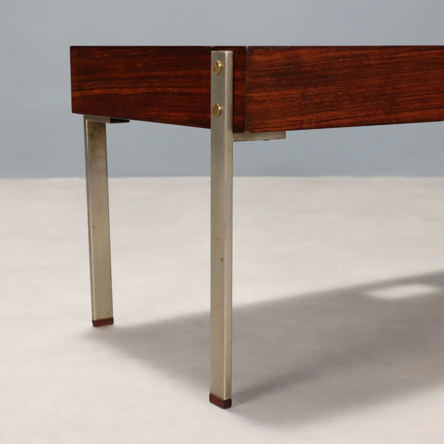 Vintage Kitchen Cart Exotic Wood Veneer Design Italy 1960s | Modernism | Tables