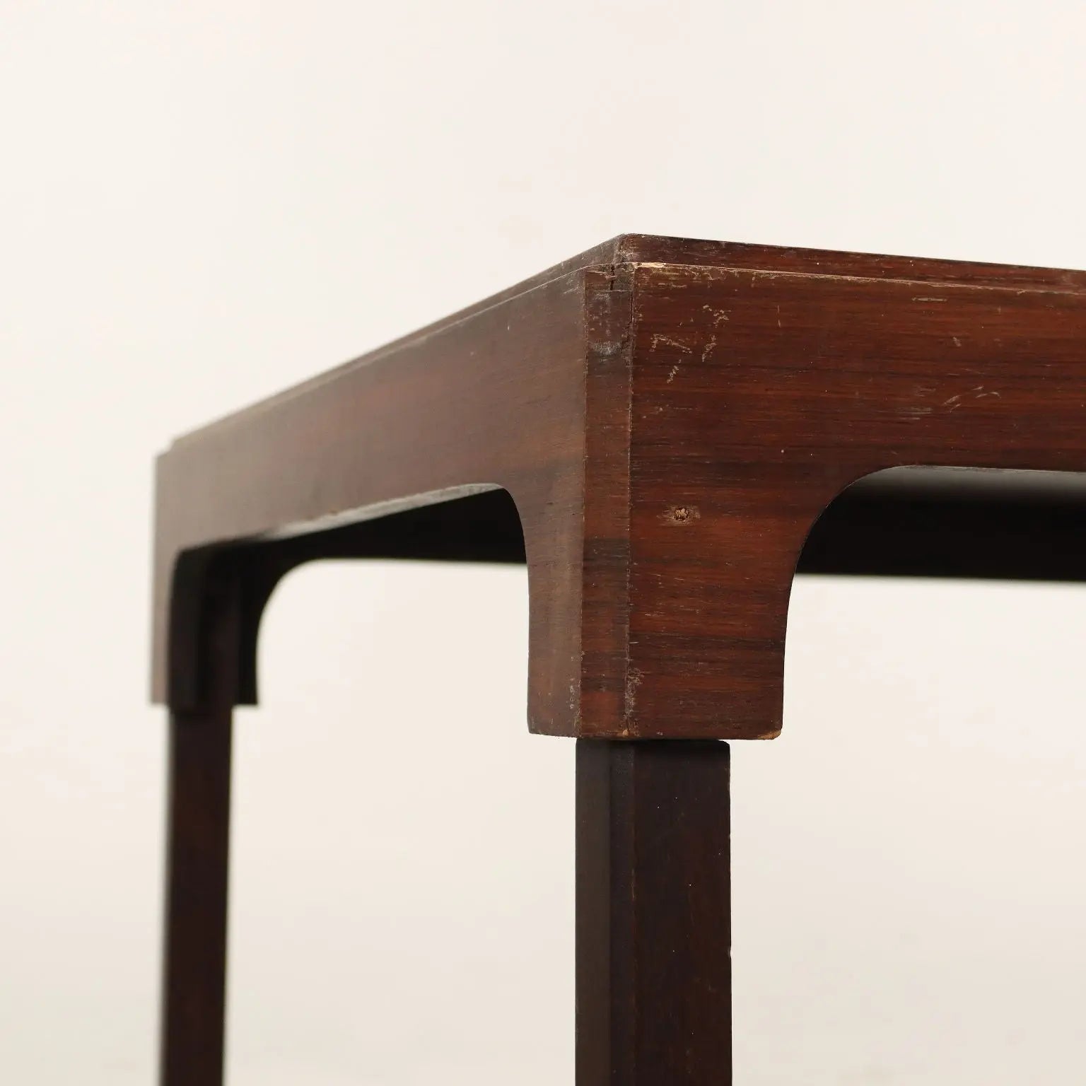 Vintage Coffee Table Exotic Wood Veneer Design Italy 1960s | Modernism | Tables
