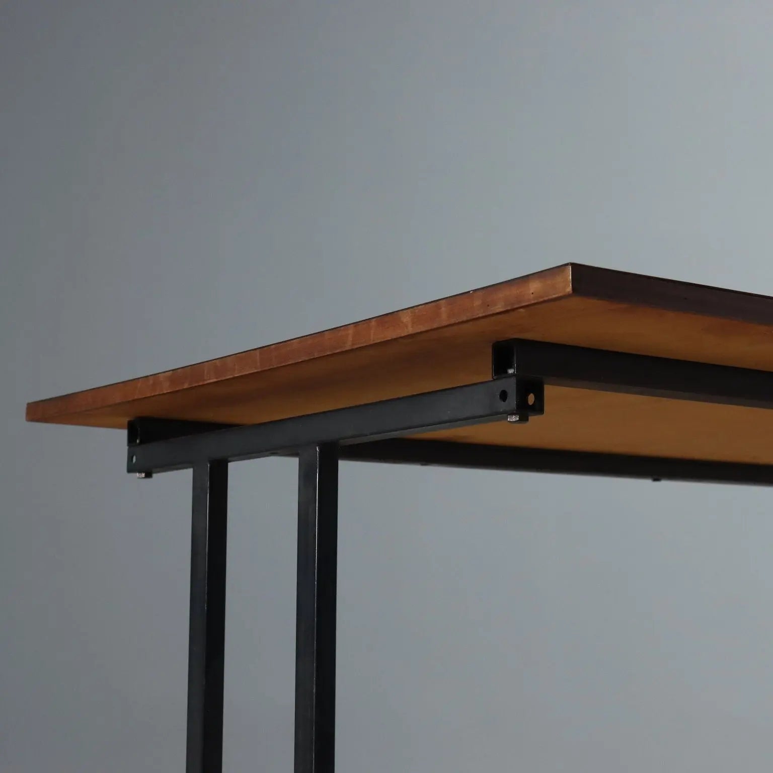 Vintage Writing Desk Enamelled Metal Laminate Design 1960s | Modernism | Tables