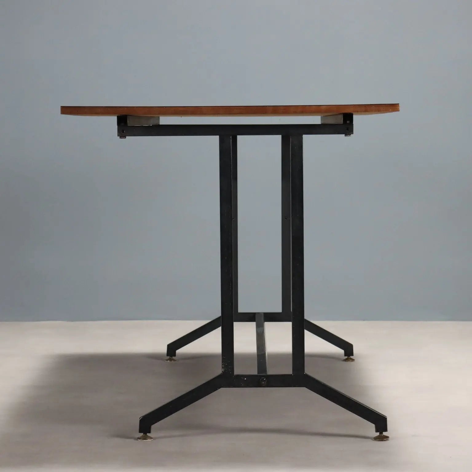 Vintage Writing Desk Enamelled Metal Laminate Design 1960s | Modernism | Tables