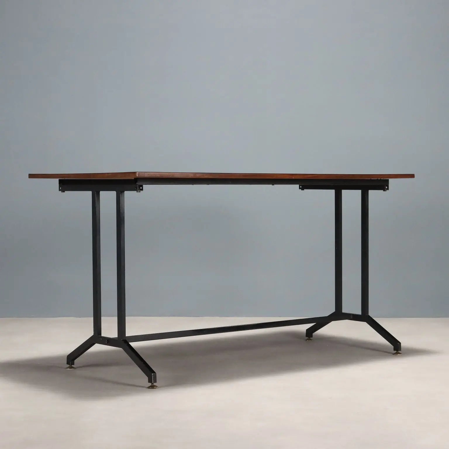 Vintage Writing Desk Enamelled Metal Laminate Design 1960s | Modernism | Tables