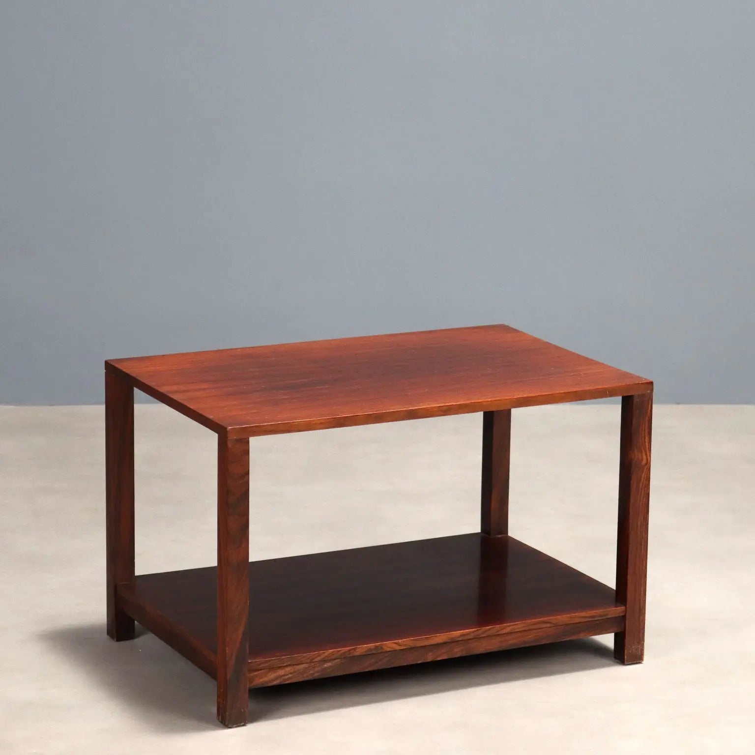 Vintage Coffee Table Exotic Wood Veneer Design Italy 1960s | Modernism | Tables