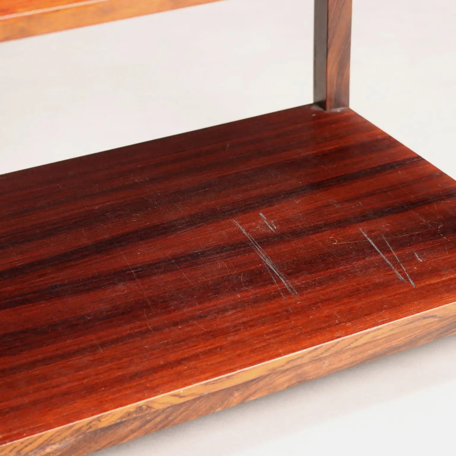 Vintage Coffee Table Exotic Wood Veneer Design Italy 1960s | Modernism | Tables