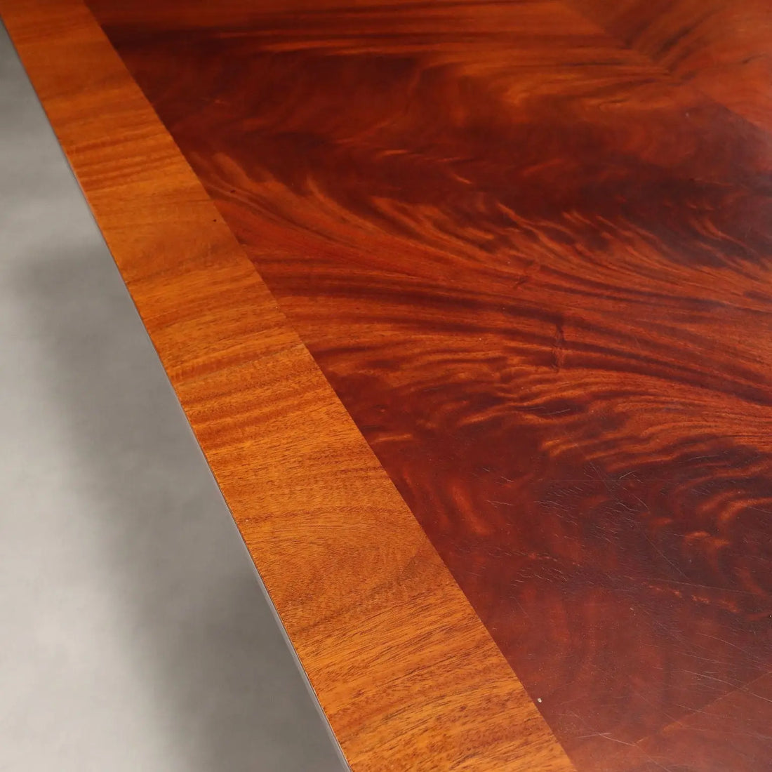 Vintage Table Design Burl Veneer Walnut Italy 1980s | Modernism | Tables