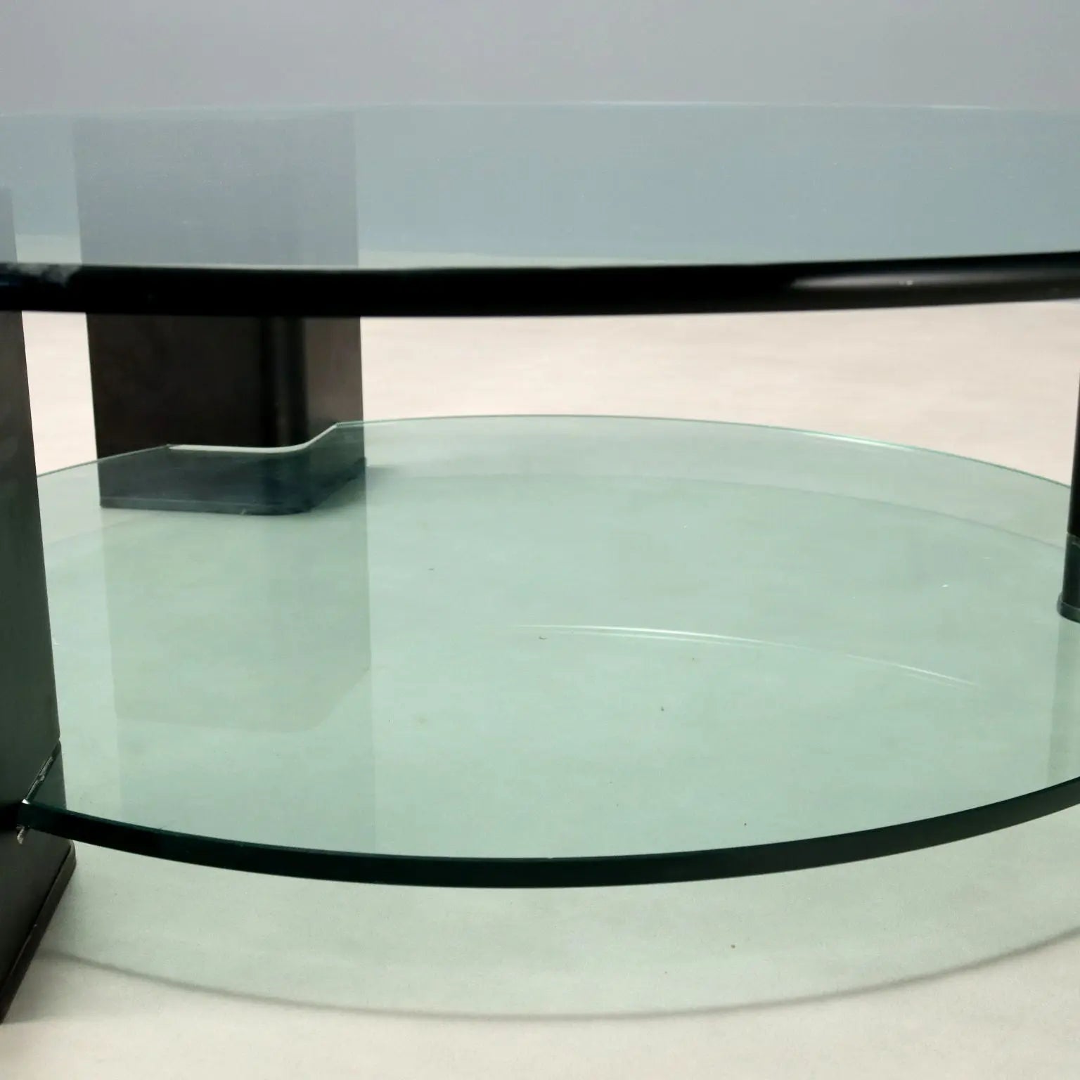 Vintage Coffee Table Design Lacquered Metal Glass Italy 1970s-1980s | Modernism | Tables