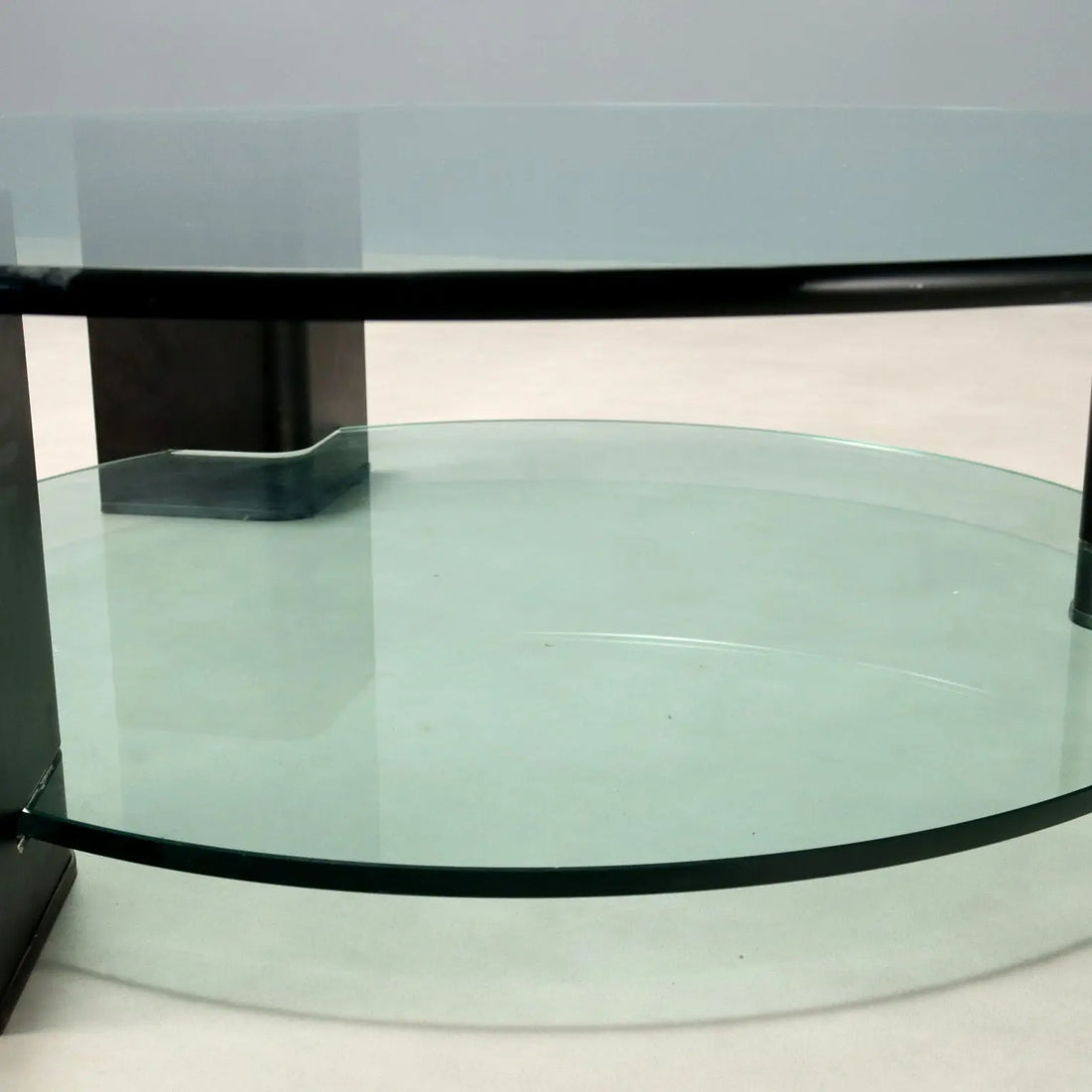 Vintage Coffee Table Design Lacquered Metal Glass Italy 1970s-1980s | Modernism | Tables