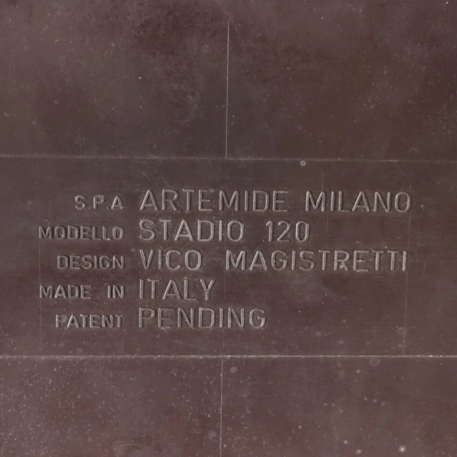 Artemide Stadio 120 Table Vintage Design Vico Magistretti 1970s - Artemide, 1970s | Modernism | Tables