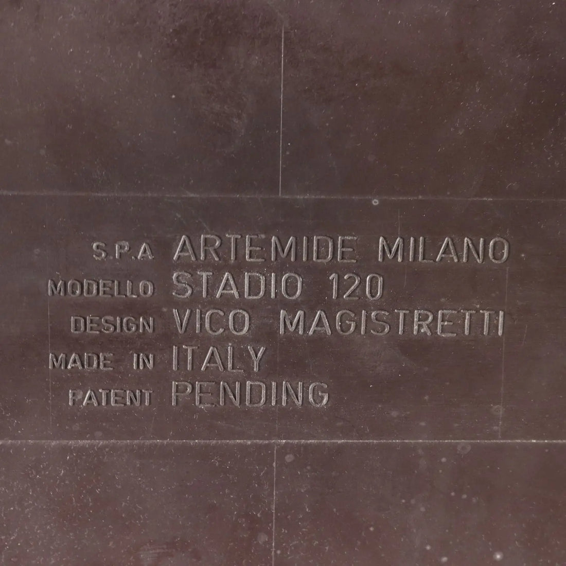 Artemide Stadio 120 Table Vintage Design Vico Magistretti 1970s - Artemide, 1970s | Modernism | Tables