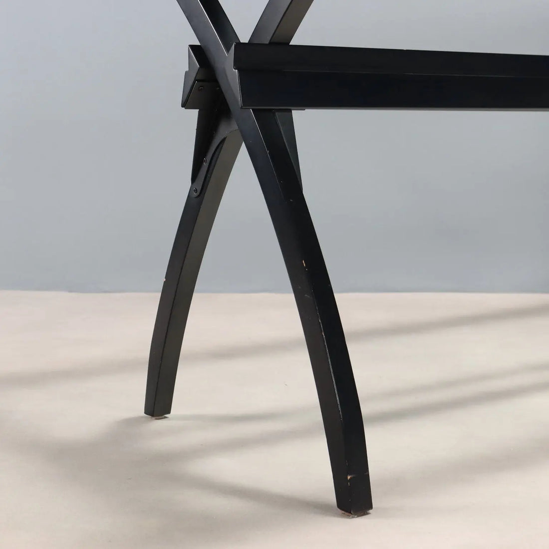 Vintage Cidue Writing Desk Lacquered Wood Glass Design 1980s - Cidue Production | Modernism | Tables