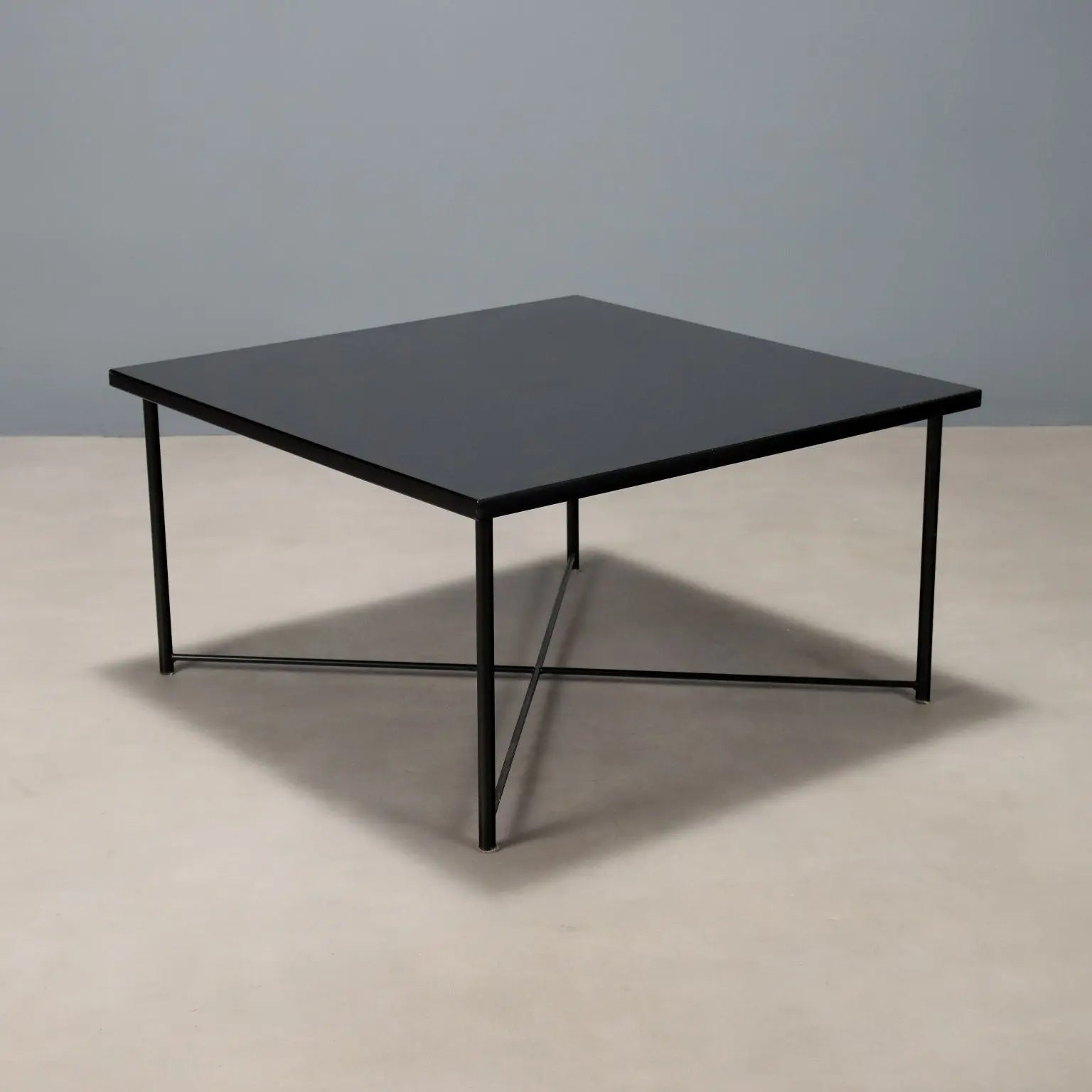 Vintage Coffee Table Laminate Metal Design Italy 1990s | Modernism | Tables