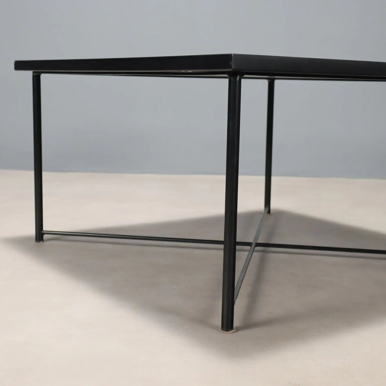 Vintage Coffee Table Laminate Metal Design Italy 1990s | Modernism | Tables