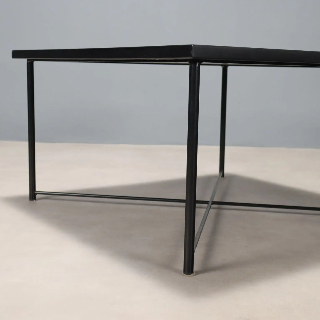Vintage Coffee Table Laminate Metal Design Italy 1990s | Modernism | Tables