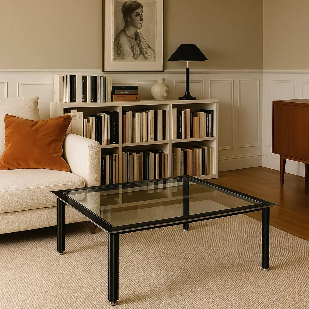 Vintage Coffee Table Azucena Fasce Cromate Design Italy 1960s-70s - Design by Luigi Caccia Dominioni | Modernism | Tables