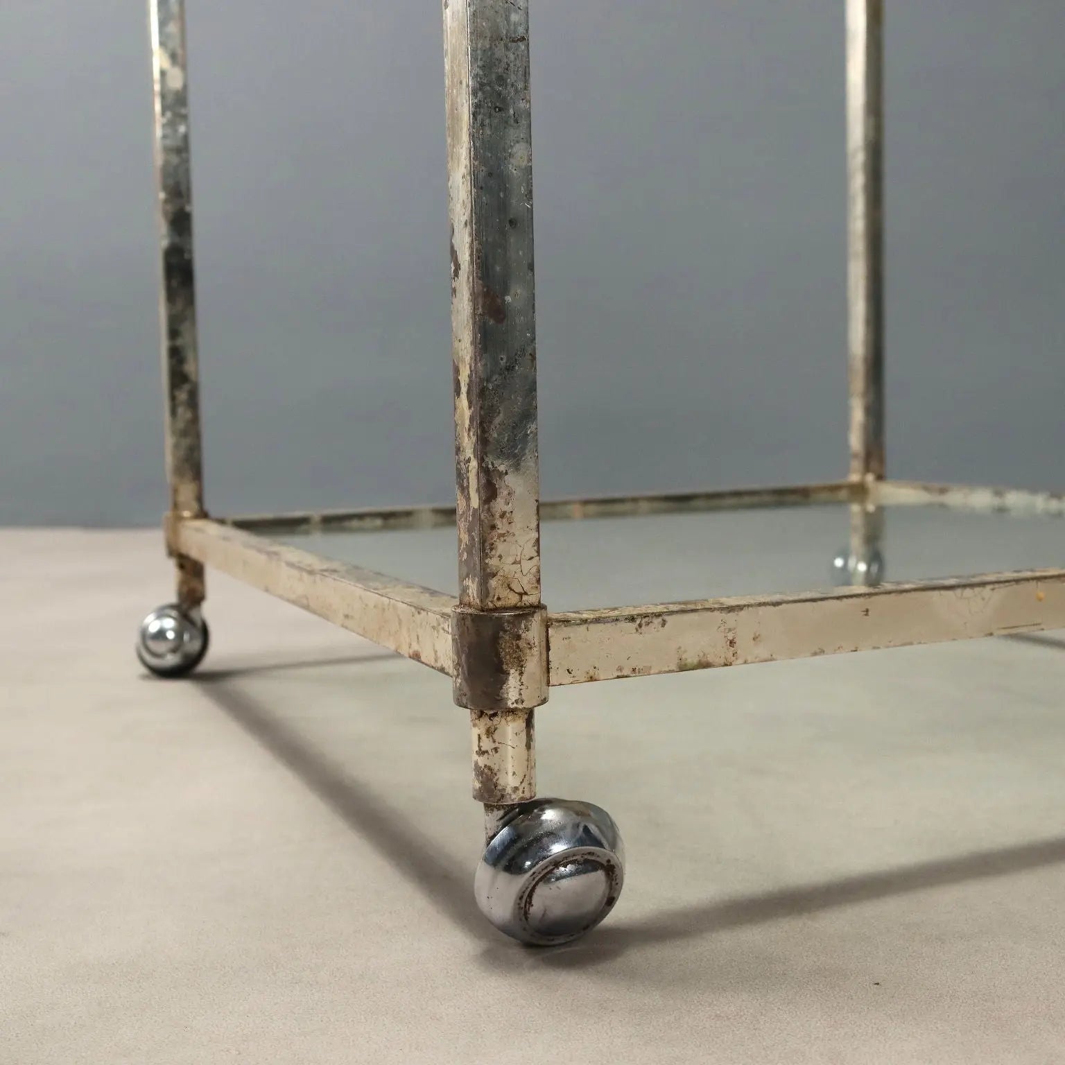 Vintage Kitchen Trolley Double Top Design Italy 1960s | Modernism | Tables