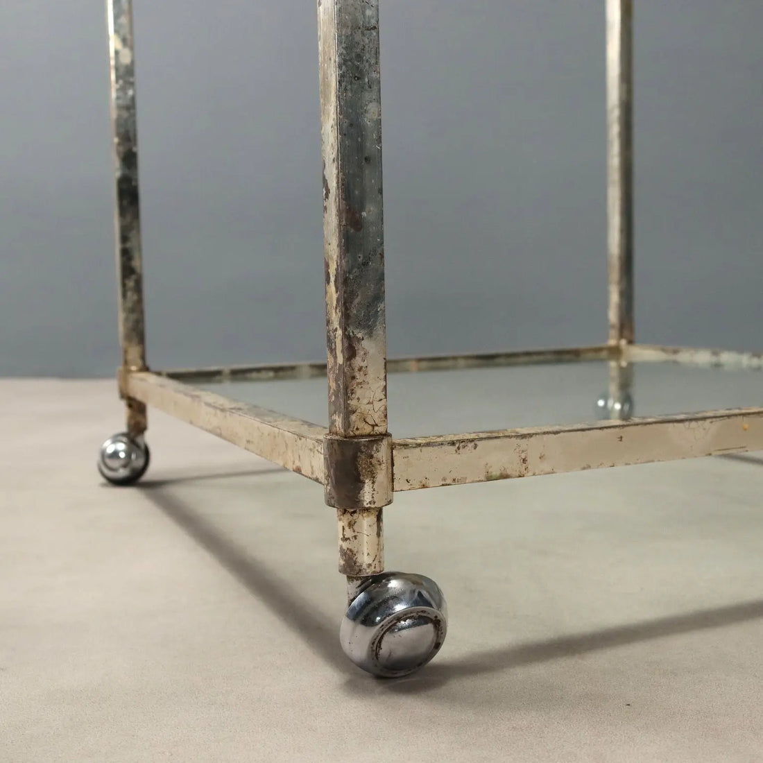 Vintage Kitchen Trolley Double Top Design Italy 1960s | Modernism | Tables