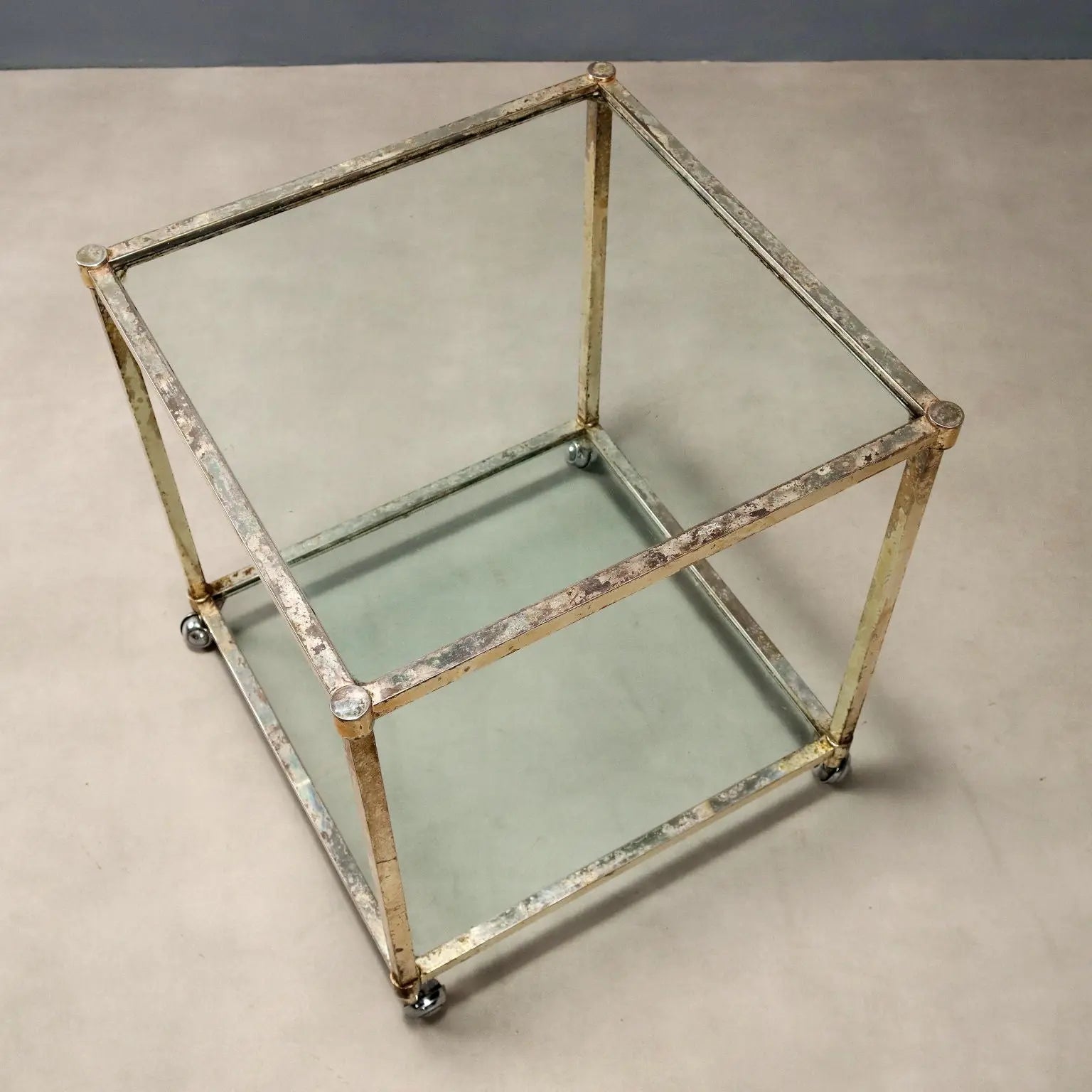 Vintage Kitchen Trolley Double Top Design Italy 1960s | Modernism | Tables