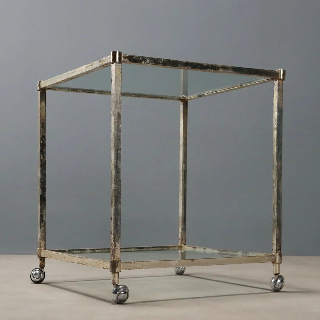 Vintage Kitchen Trolley Double Top Design Italy 1960s | Modernism | Tables
