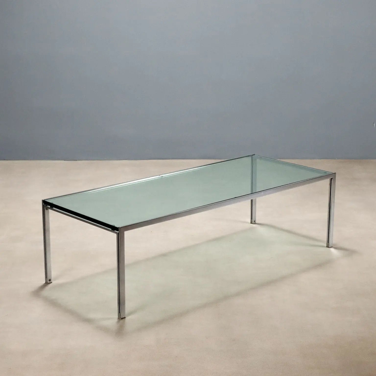 Vintage DePadova Coffee Table Design by Ross Littell Glass 1960s - Design by Ross Littell | Modernism | Tables