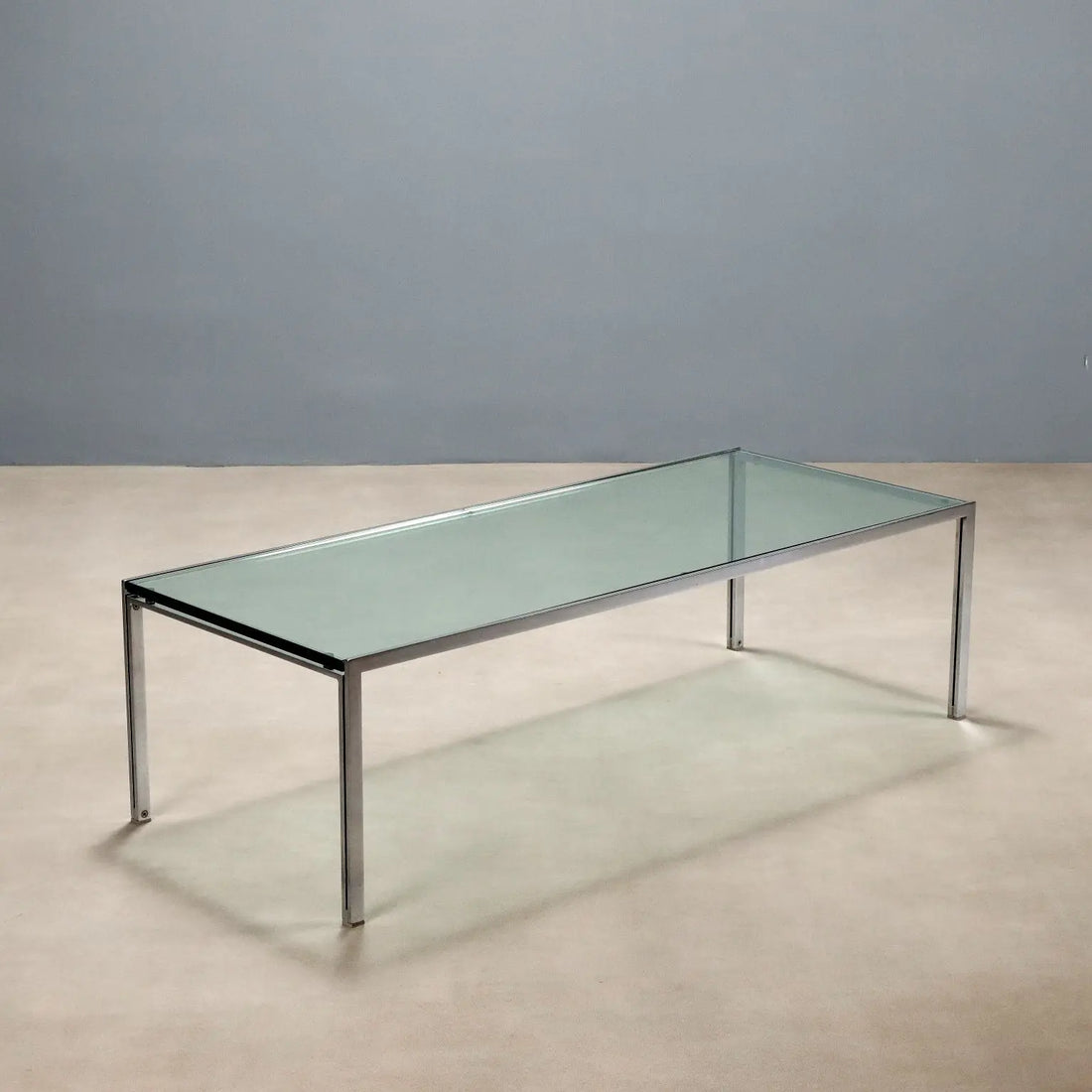 Vintage DePadova Coffee Table Design by Ross Littell Glass 1960s - Design by Ross Littell | Modernism | Tables