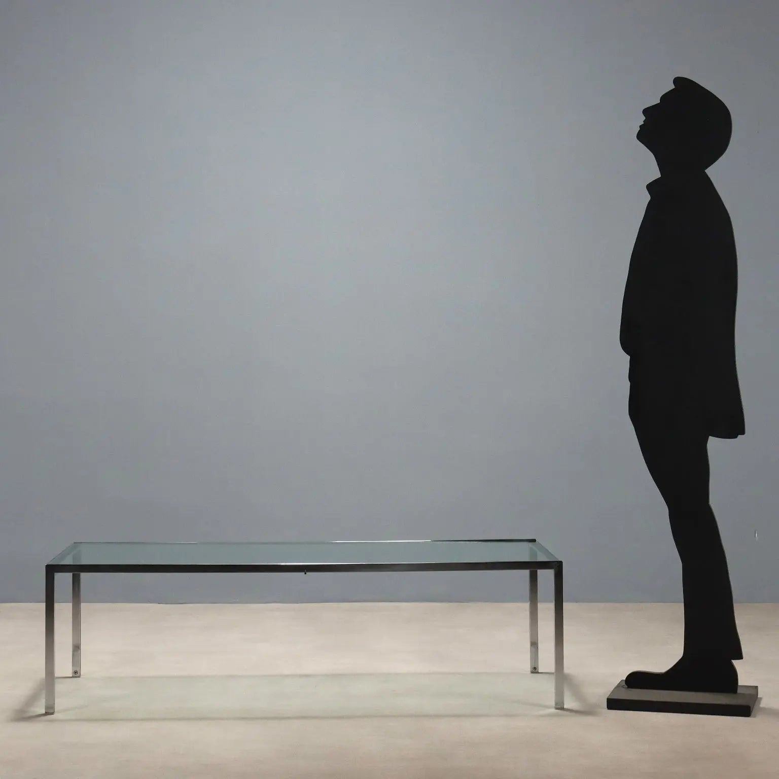 Vintage DePadova Coffee Table Design by Ross Littell Glass 1960s - Design by Ross Littell | Modernism | Tables
