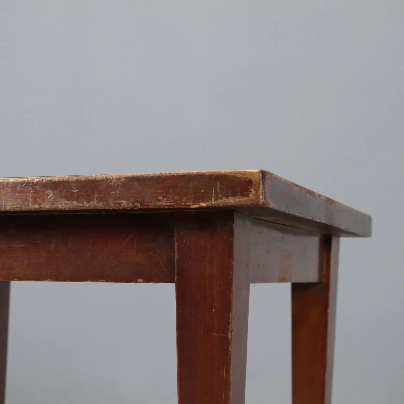 Vintage Coffee Table Painted Beech Mahogany Design Italy 1950s | Modernism | Tables