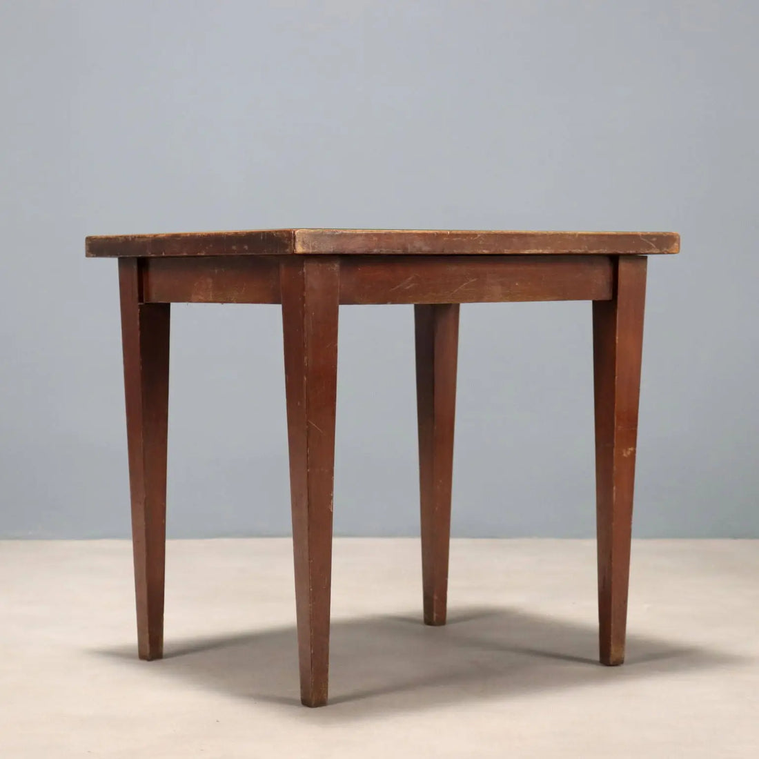 Vintage Coffee Table Painted Beech Mahogany Design Italy 1950s | Modernism | Tables
