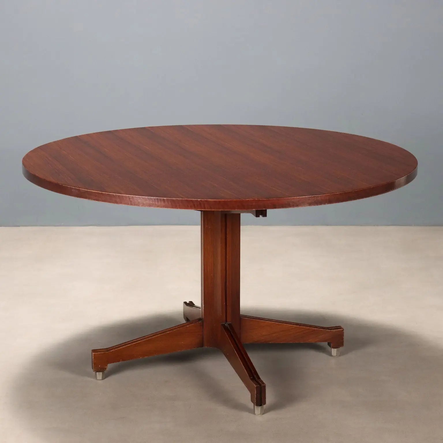 Vintage Dining Table Exotic Woods Design Italy 1960s | Modernism | Tables