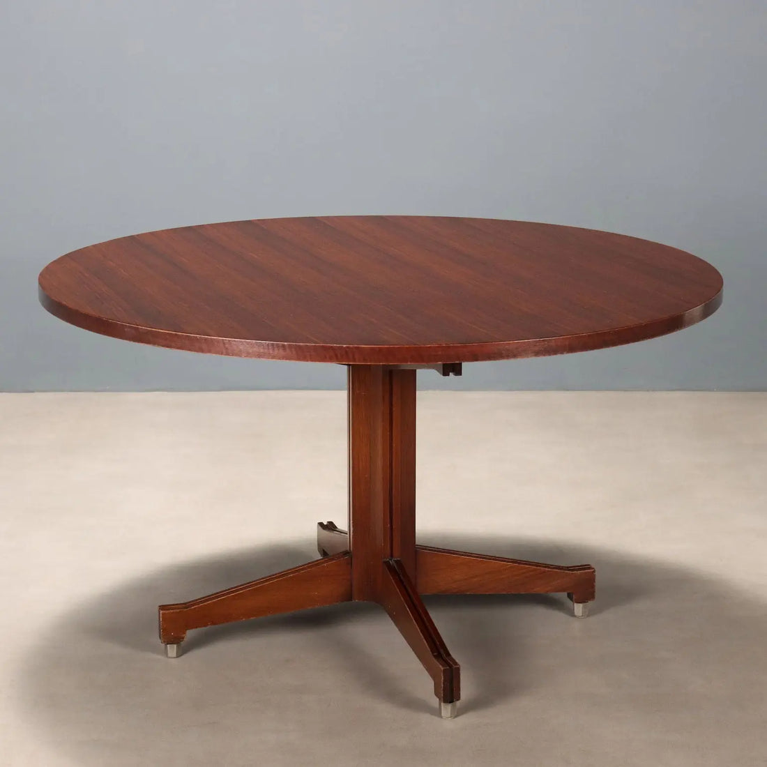 Vintage Dining Table Exotic Woods Design Italy 1960s | Modernism | Tables