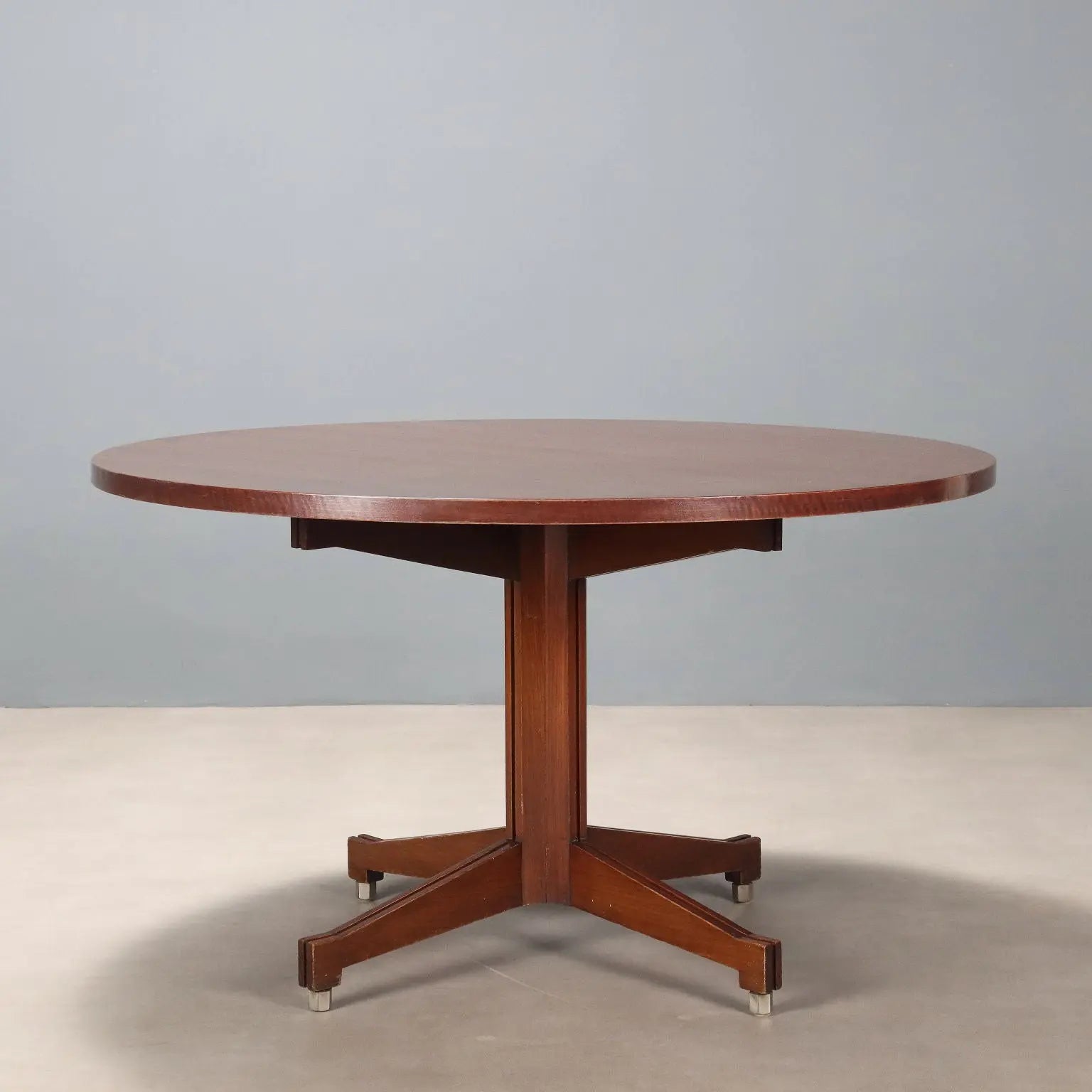 Vintage Dining Table Exotic Woods Design Italy 1960s | Modernism | Tables