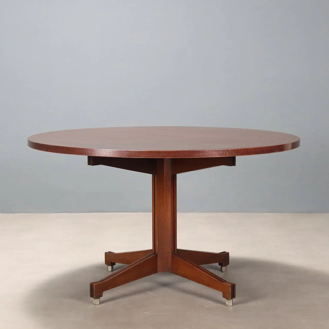 Vintage Dining Table Exotic Woods Design Italy 1960s | Modernism | Tables