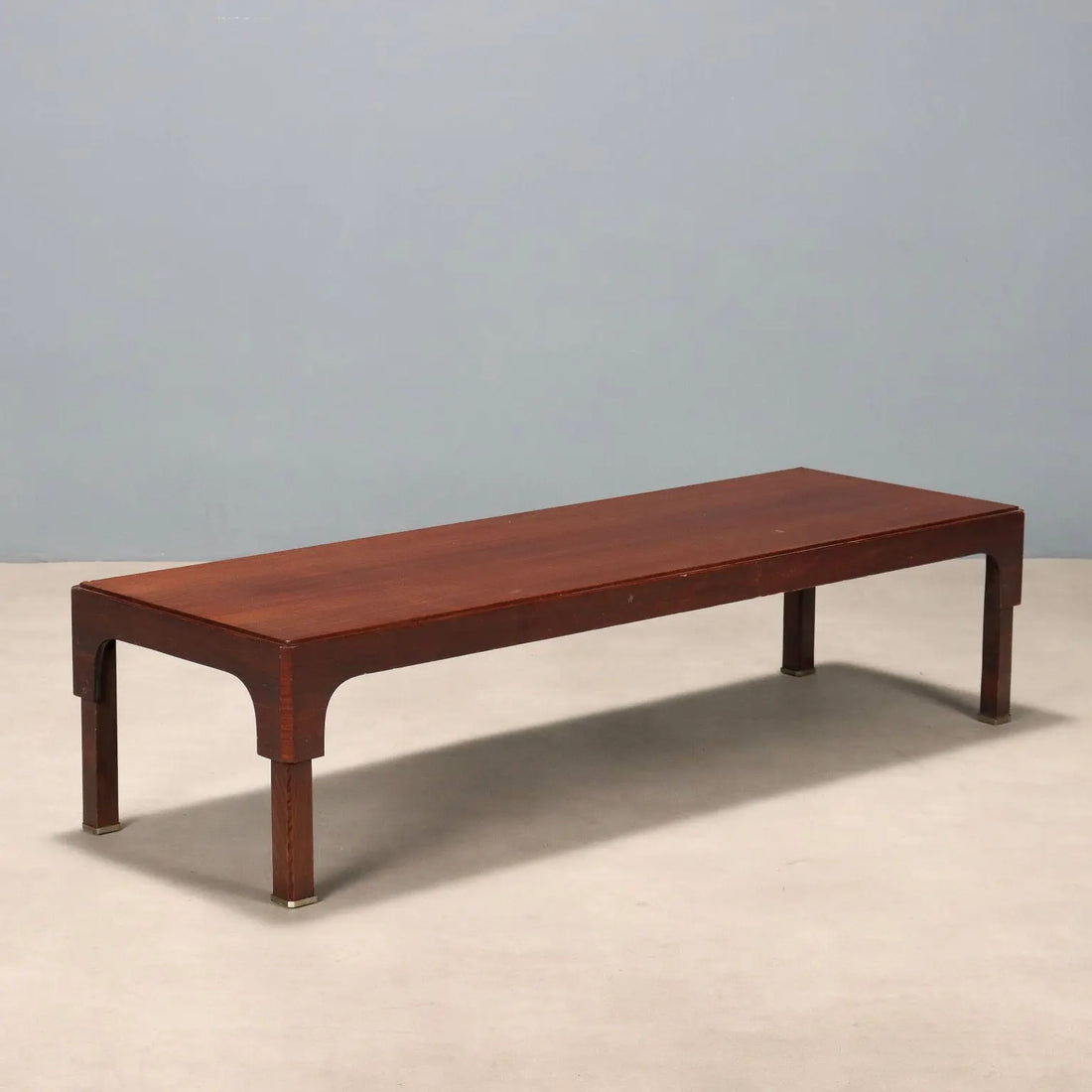 Vintage Coffee Table Exotic Wood Veneer Design Italy 1960s | Modernism | Tables