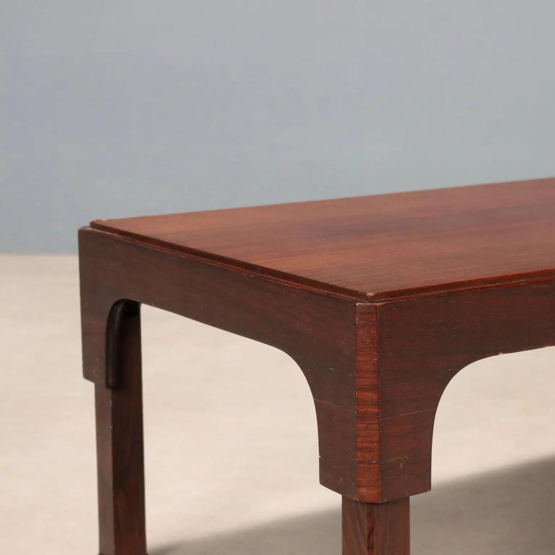 Vintage Coffee Table Exotic Wood Veneer Design Italy 1960s | Modernism | Tables