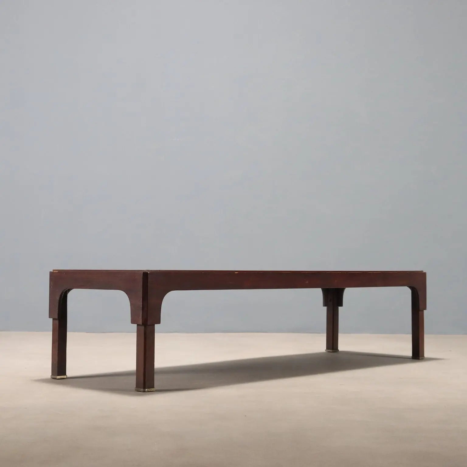 Vintage Coffee Table Exotic Wood Veneer Design Italy 1960s | Modernism | Tables