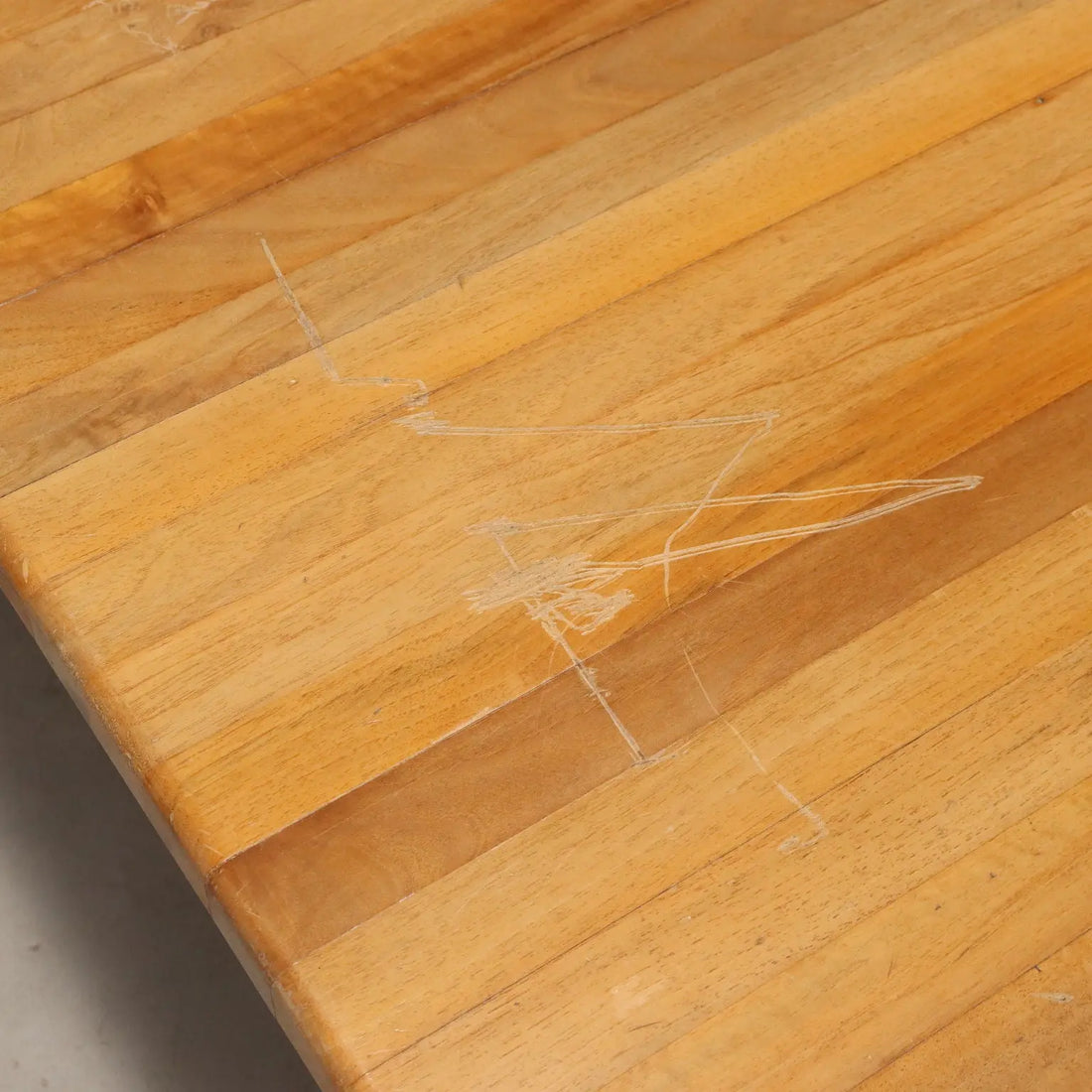 Vintage Large Center Table Beech Design Italy 1970s - 1970s | Modernism | Tables