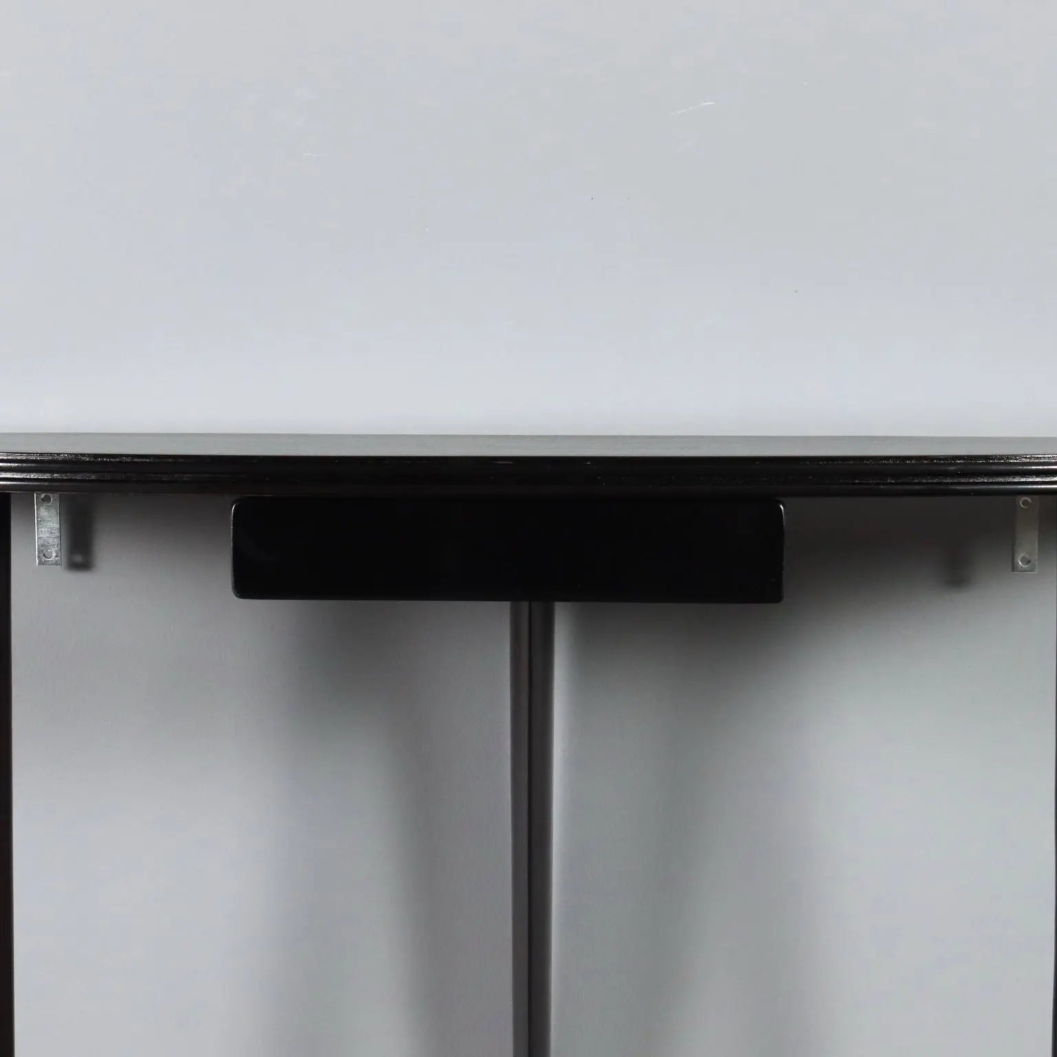 Vintage Console Table Painted Beech Drawer Design Italy 1950s