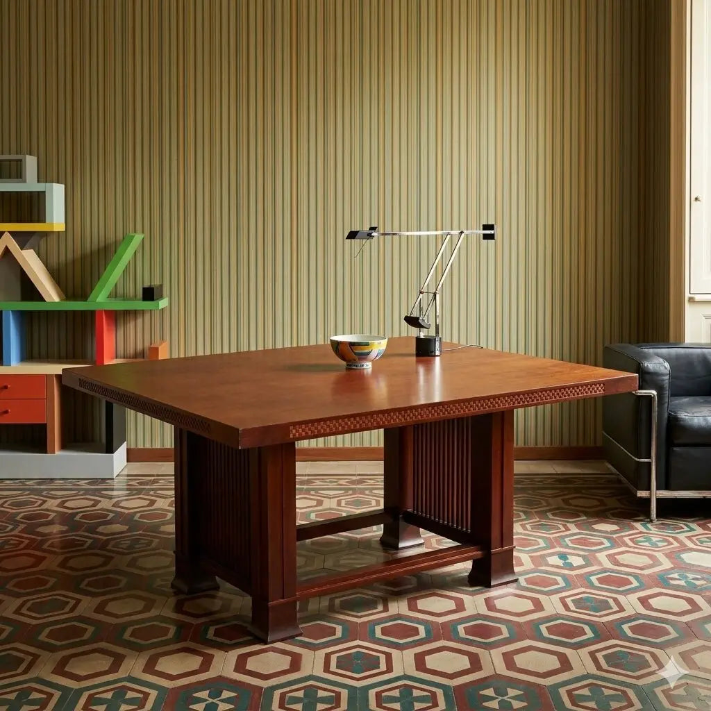 Cassina Husser Table Design Frank Lloyd Wright Italy 1980s | Modernism | Tables