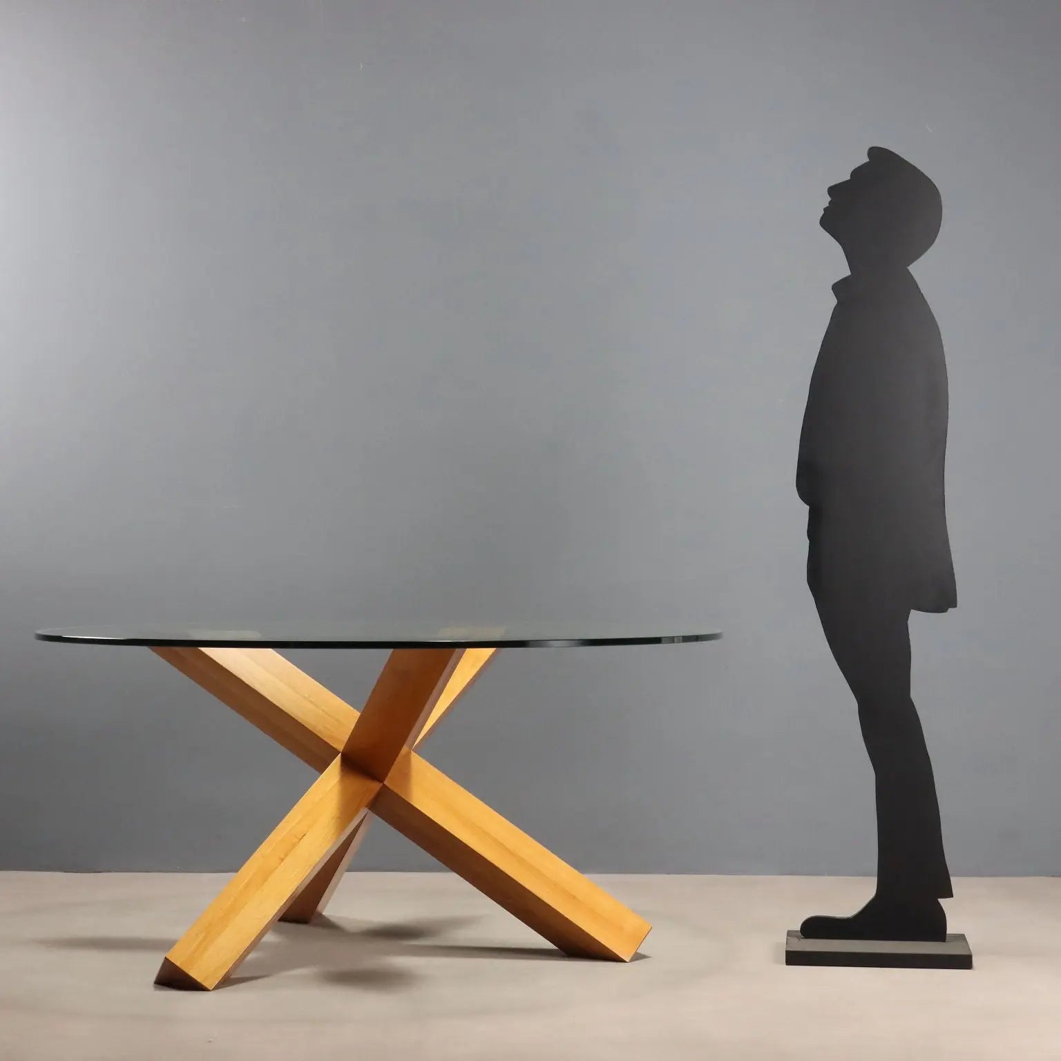 La Rotonda' Table by Bellini for Cassina - 1980s