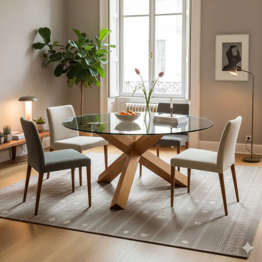 La Rotonda' Table by Bellini for Cassina - 1980s