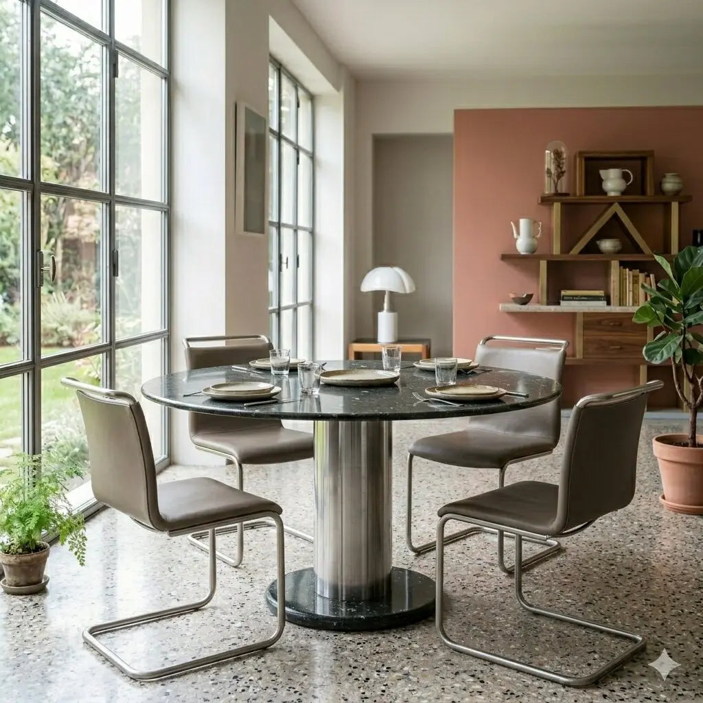 Poltronova Super Loto Table Vintage Design E. Sottsass Marble 1970s - Poltronova, 1970s | Modernism | Tables