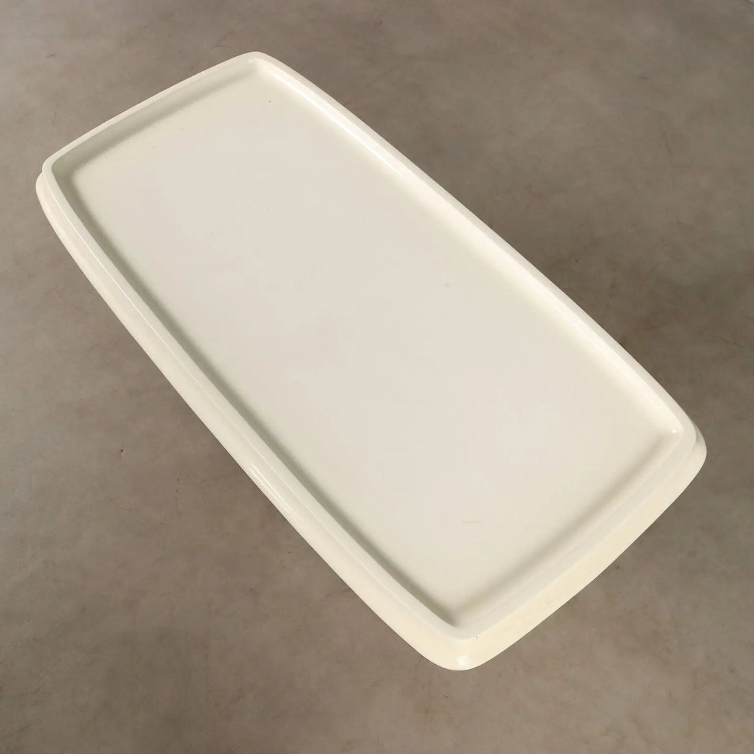 Vintage Coffee Table with Wheels Plastic Design Italy 1970s