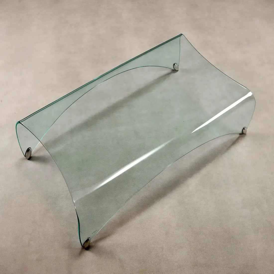 Vintage Coffee Table Glass Design Massimo Iosa Ghini Italy 1980s - 1980s | Modernism | Tables