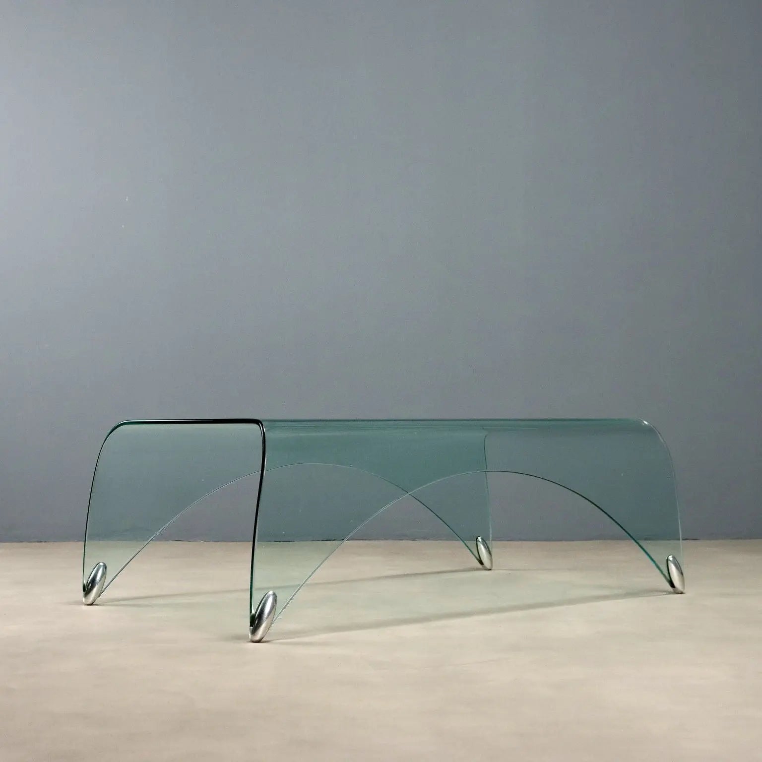 Vintage Coffee Table Glass Design Massimo Iosa Ghini Italy 1980s - 1980s | Modernism | Tables