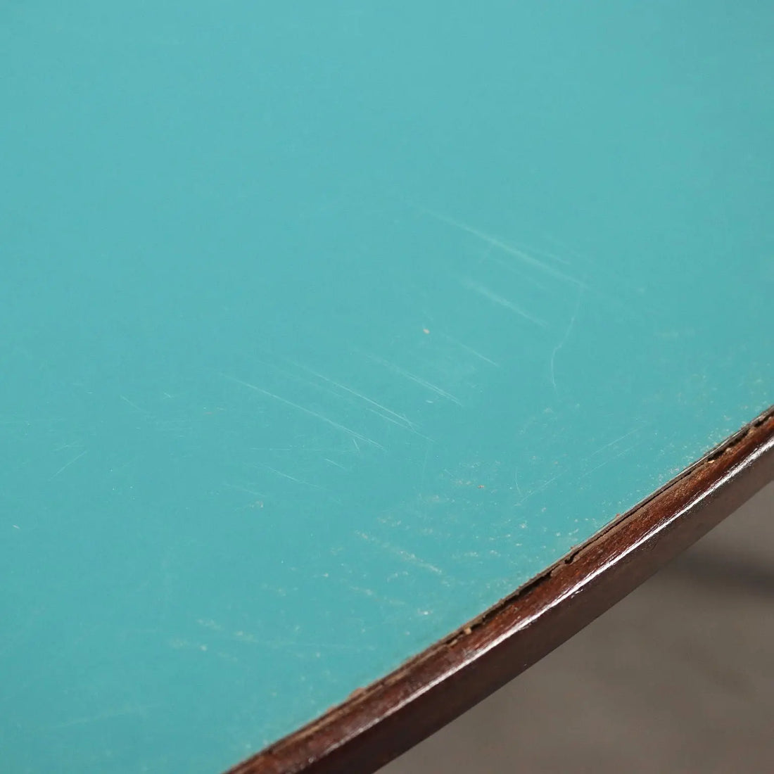 Vintage Table Laminate Painted Beech Design Italy 1950s-60s