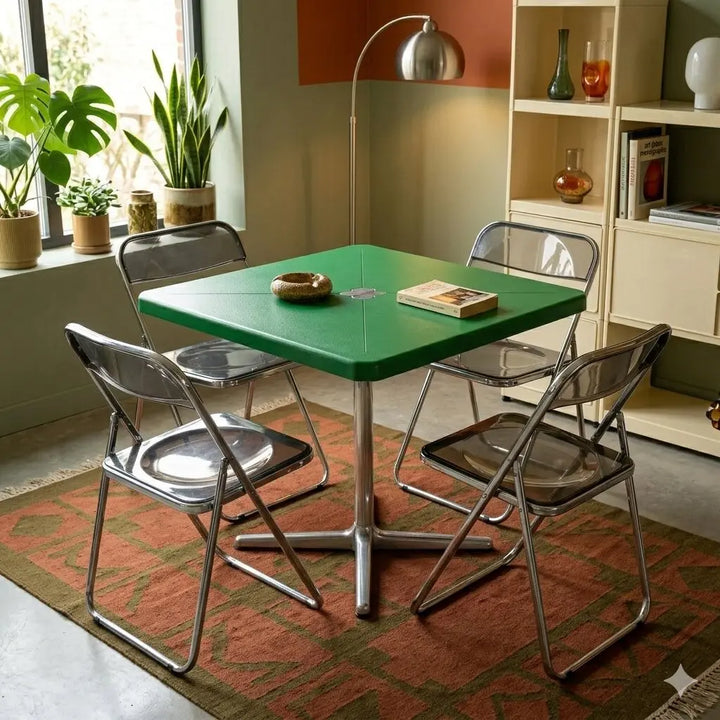 Anonima Castelli Plano Table Vintage Design Giancarlo Piretti 1970s