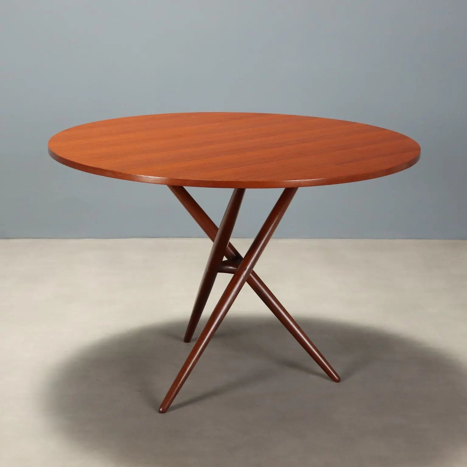 Vintage Dining Table Teak Design Italy 1960s