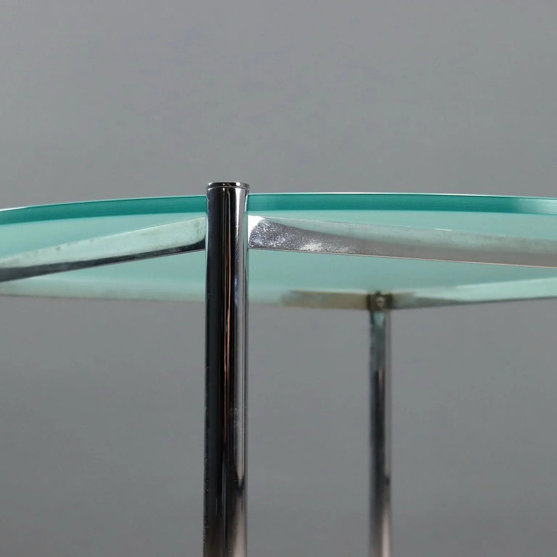 Knoll E01M Coffee Table Design MIes van der Rohe Metal 1990s