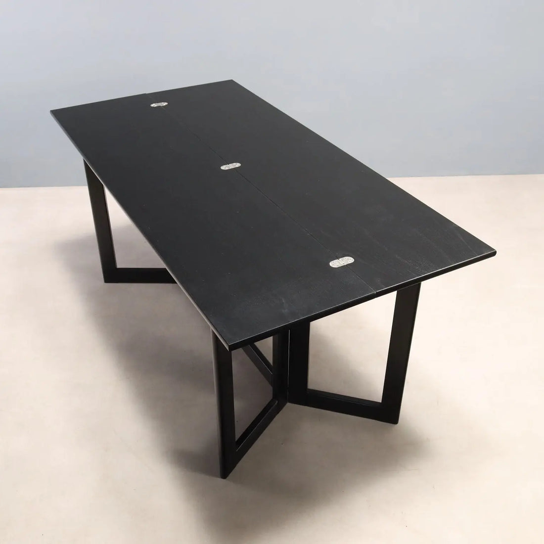 Vintage Console Enamelled Wood Design Italy 1980s-1990s