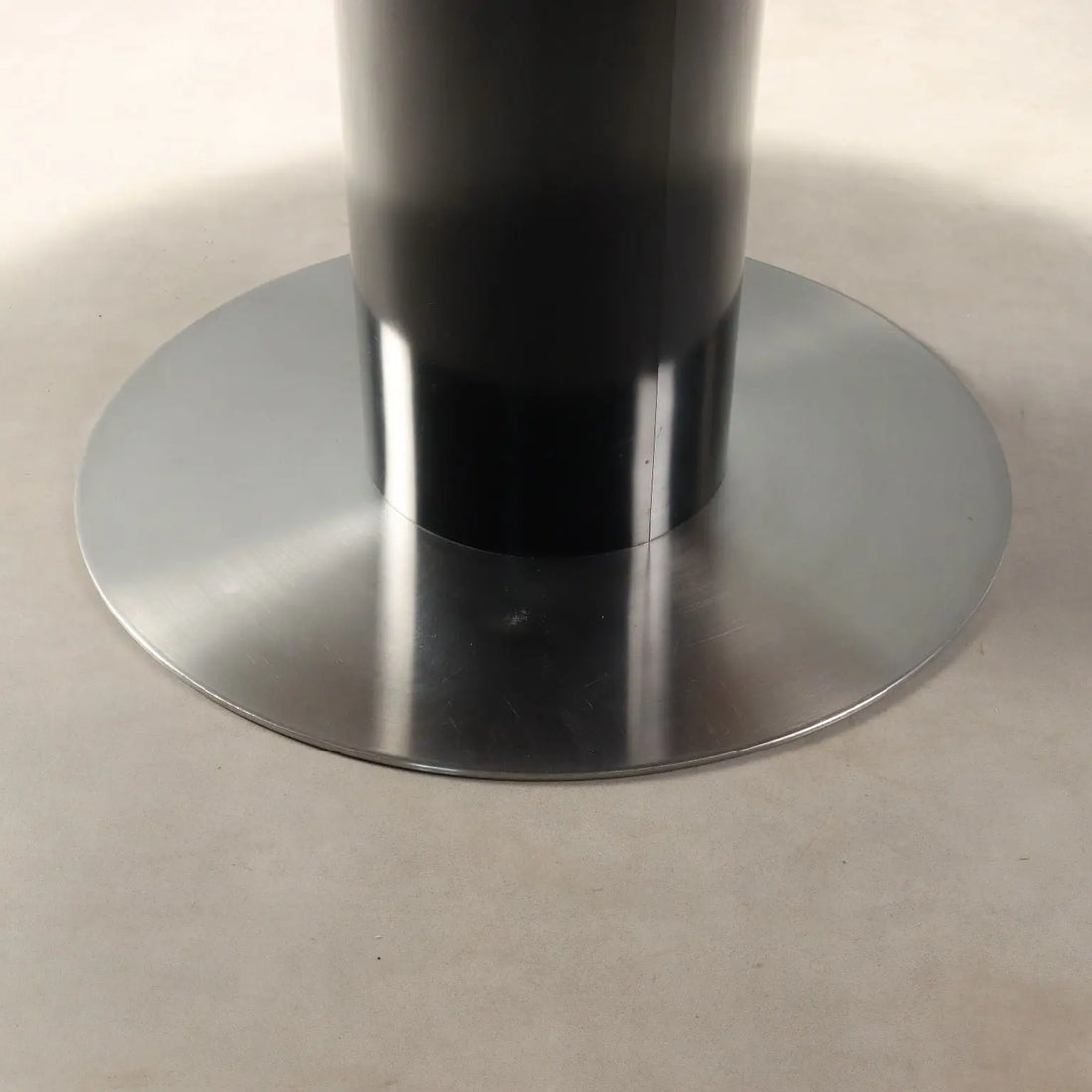 Vintage Table Design Willy Rizzo Wood Metal Italy 1970s