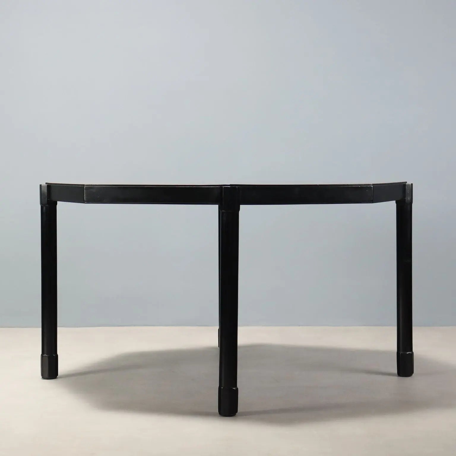 Vintage Dining Table Painted Wood Design Italy 1960s